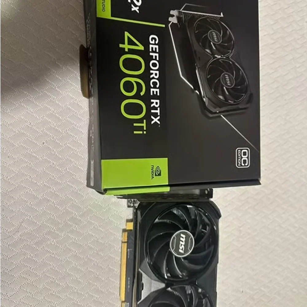 MSI Dual-Fan Black Graphics Card